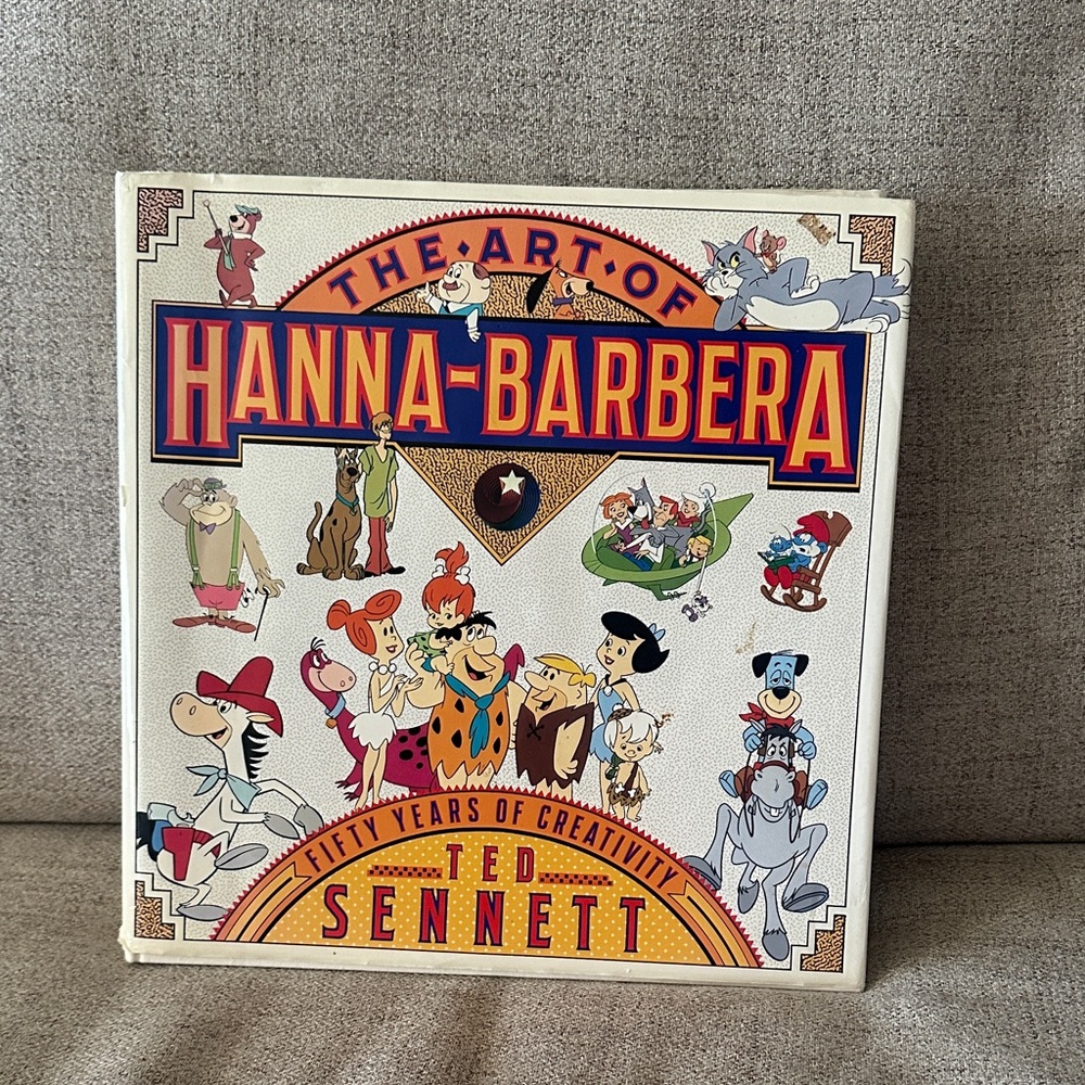 Vintage The Art of Hanna-Barbera Book-signed by both original artists